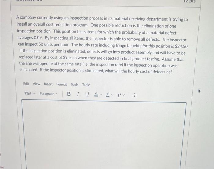 please include details A company currently using