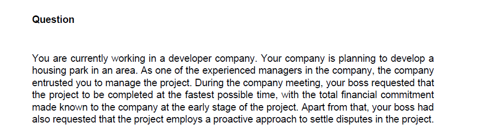 Do not answer in hand writting Question You are