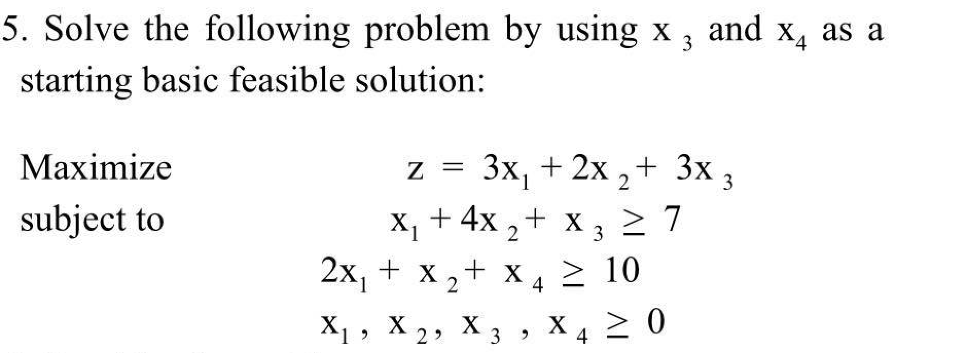 Pls help solve ASAP! 5. Solve the following