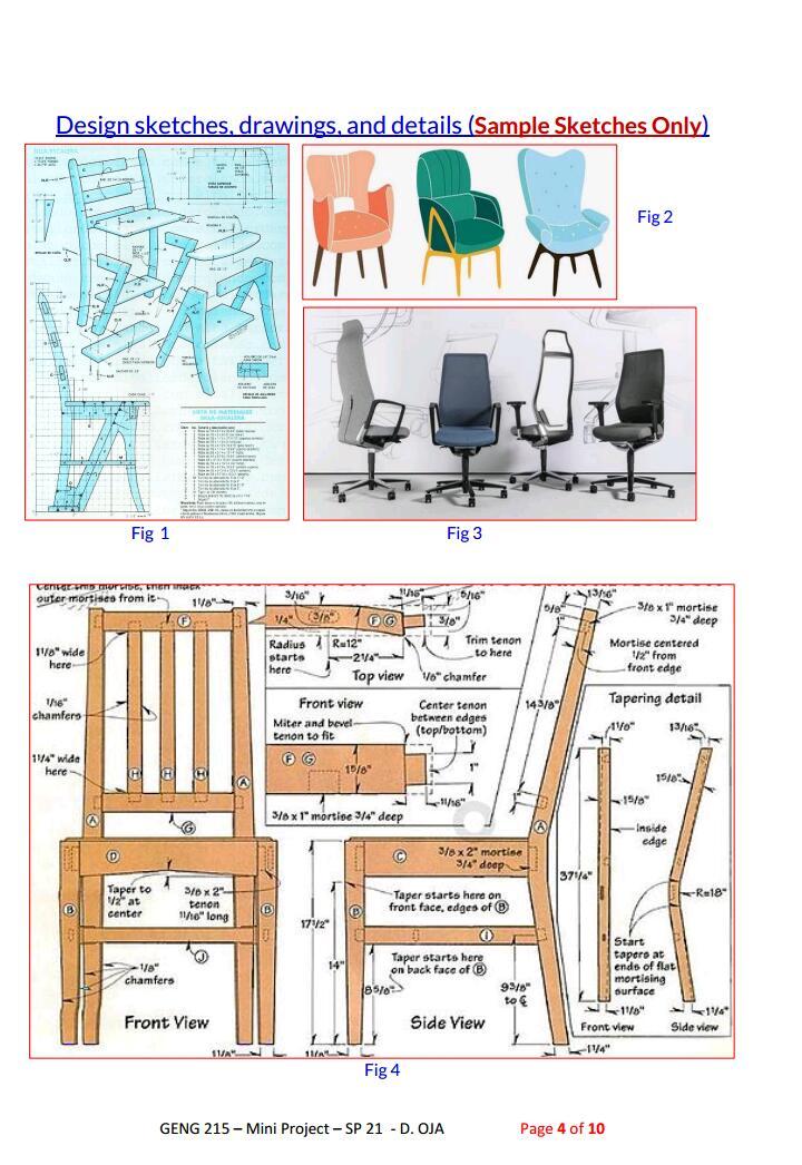 Mini Design Case of Study - Classrom Chair Design