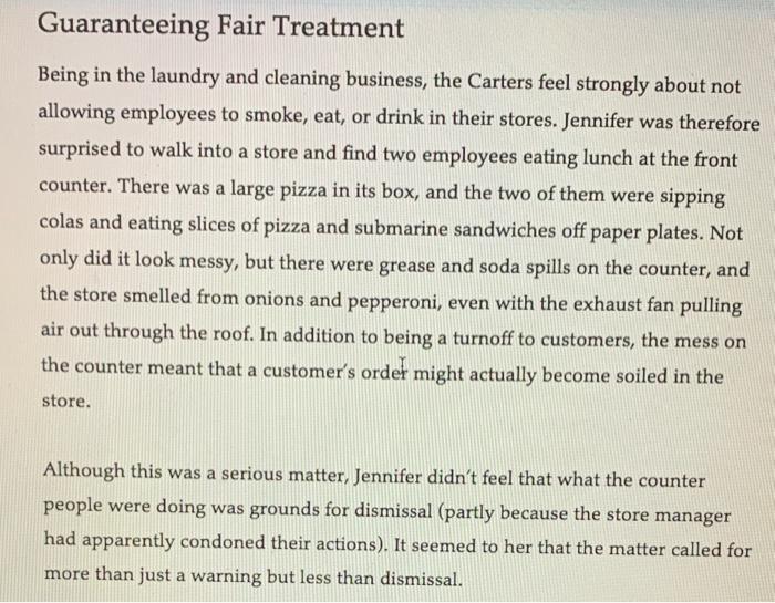 Read the Continuing Case at the end of Chapter 14