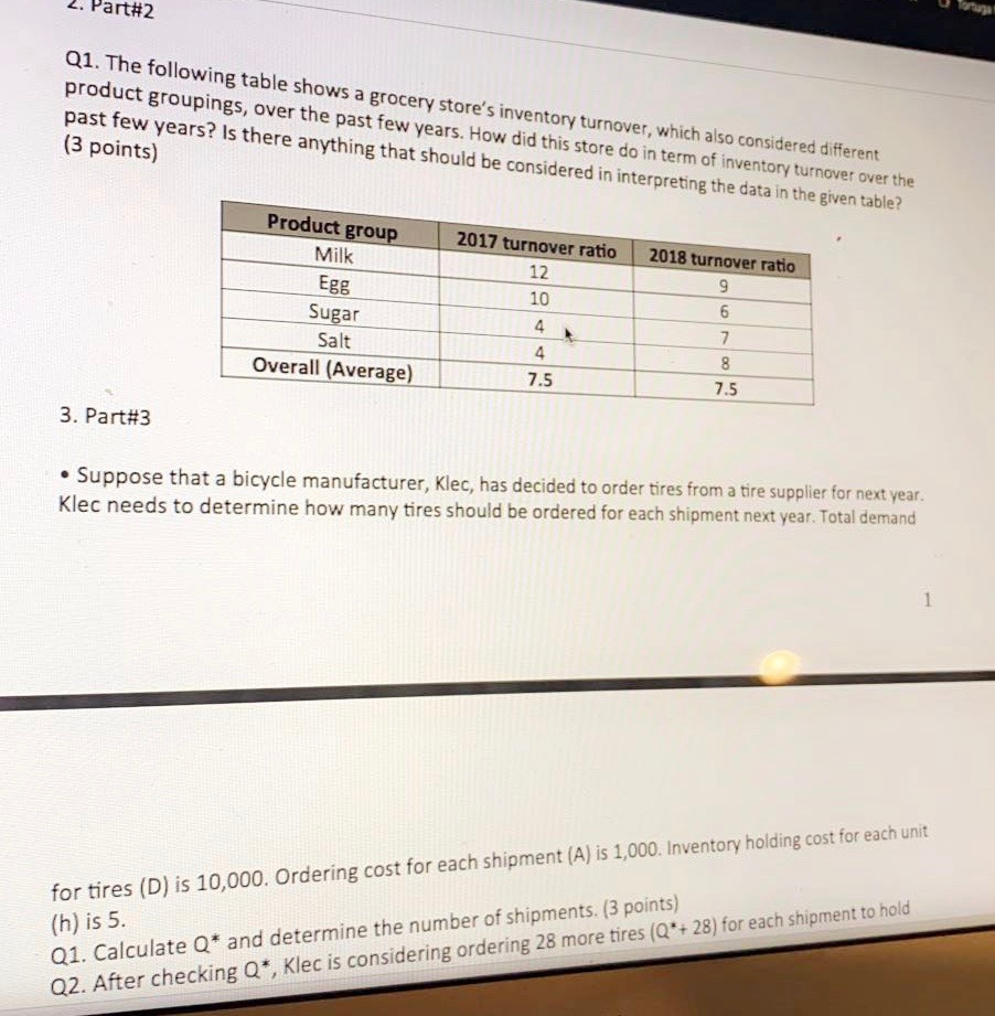 QUESTION 1 ALREADY ANSWERED JUST NEED PART 2 and