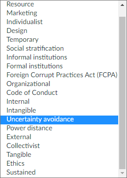 are based on the culture and ethics of an