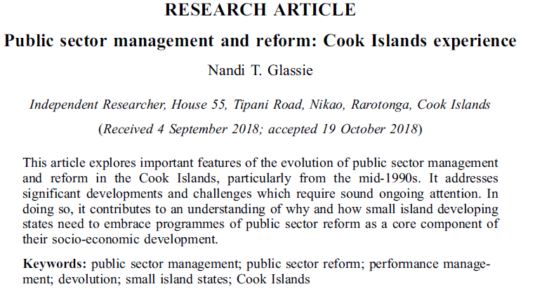 Read the case study Public sector management and