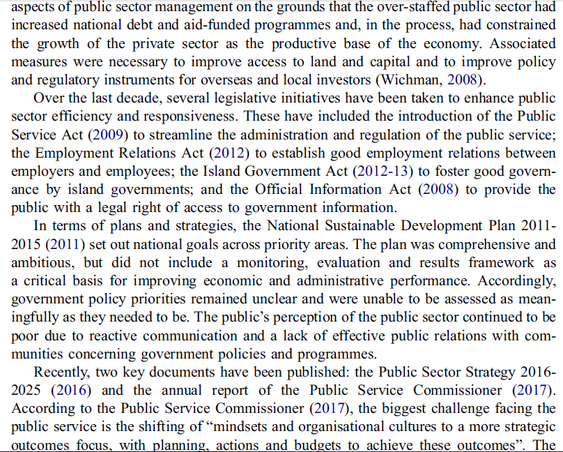 Read the case study Public sector management and