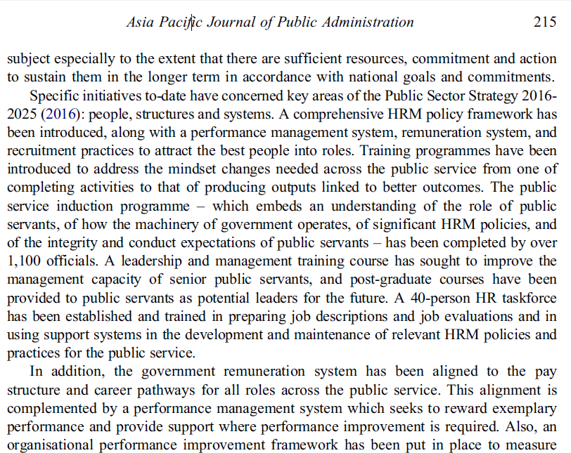 Read the case study Public sector management and