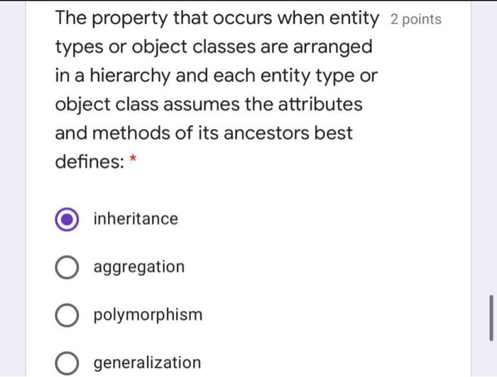 2 points A request for proposal sent to software