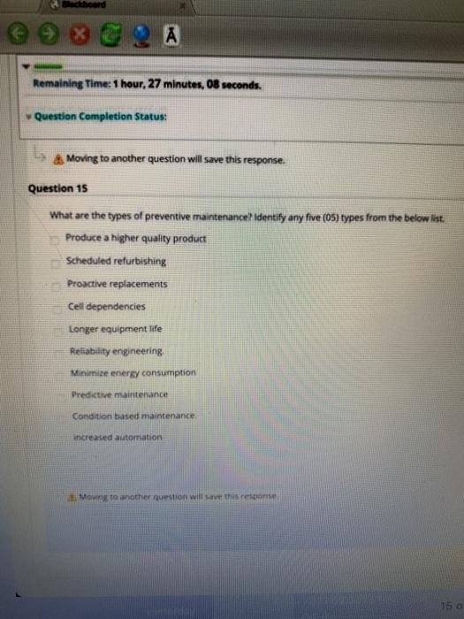 ord X Remaining Time: 1 hour, 27 minutes, 08