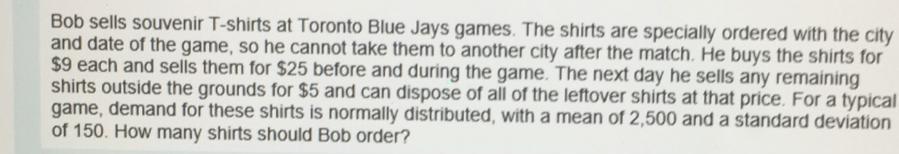 Bob sells souvenir T-shirts at Toronto Blue Jays