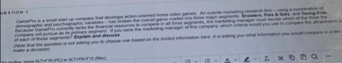 Game-Pro is a small start up company that