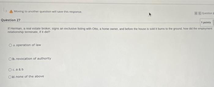 It's multiple choice Moving to another question