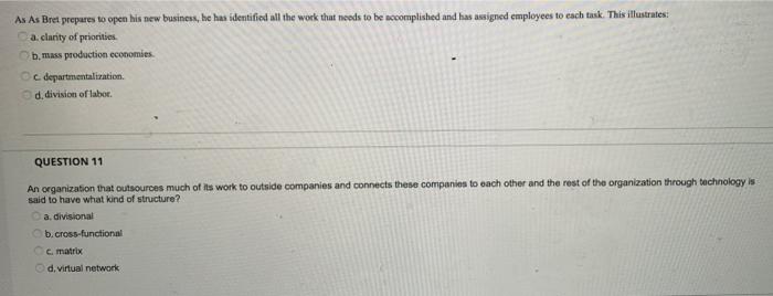 As As Bret prepares to open his new business, he