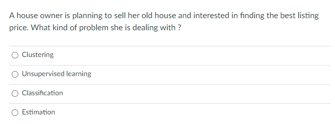 A house owner is planning to sell her old house