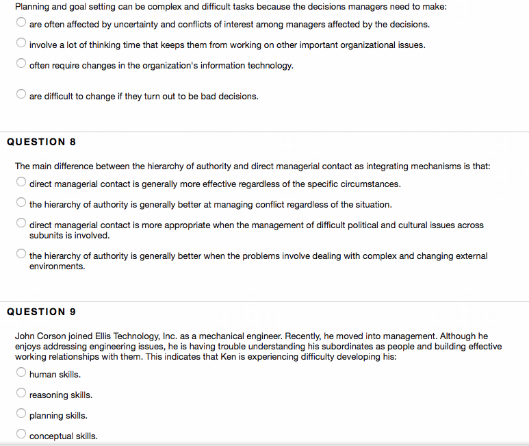 Planning and goal setting can be complex and