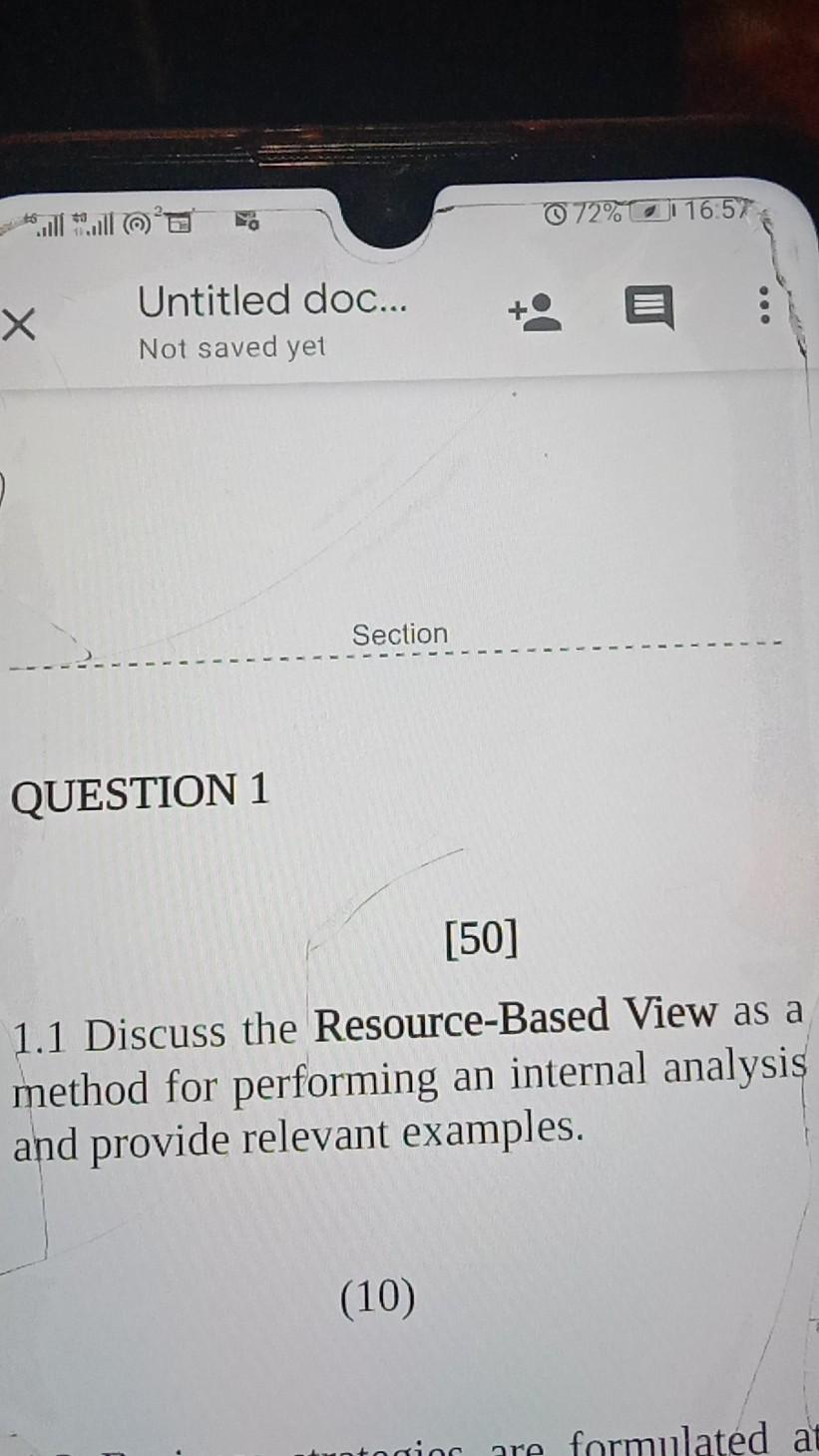 diacuss 72% 16:57 Untitled doc... Not saved yet