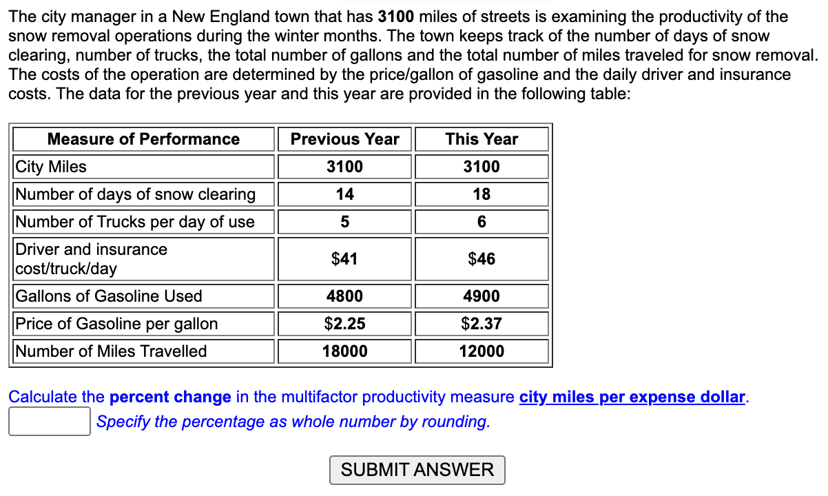 PLEASE GIVE 7 DECIMAL PLACES The city manager in