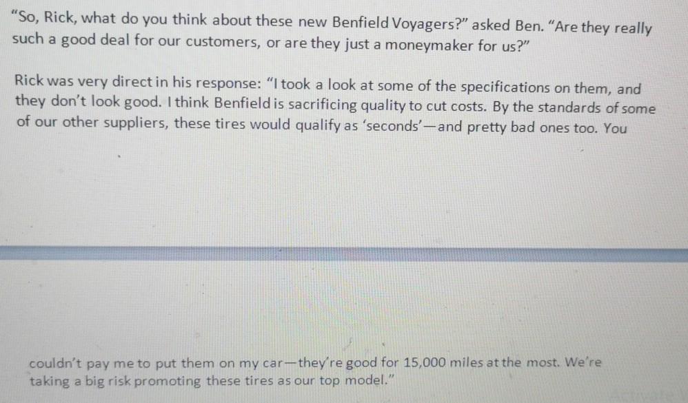No plagiarism please Ben is a sales team leader