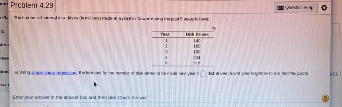 nm Problem 4.29 Question Help Pla The number of