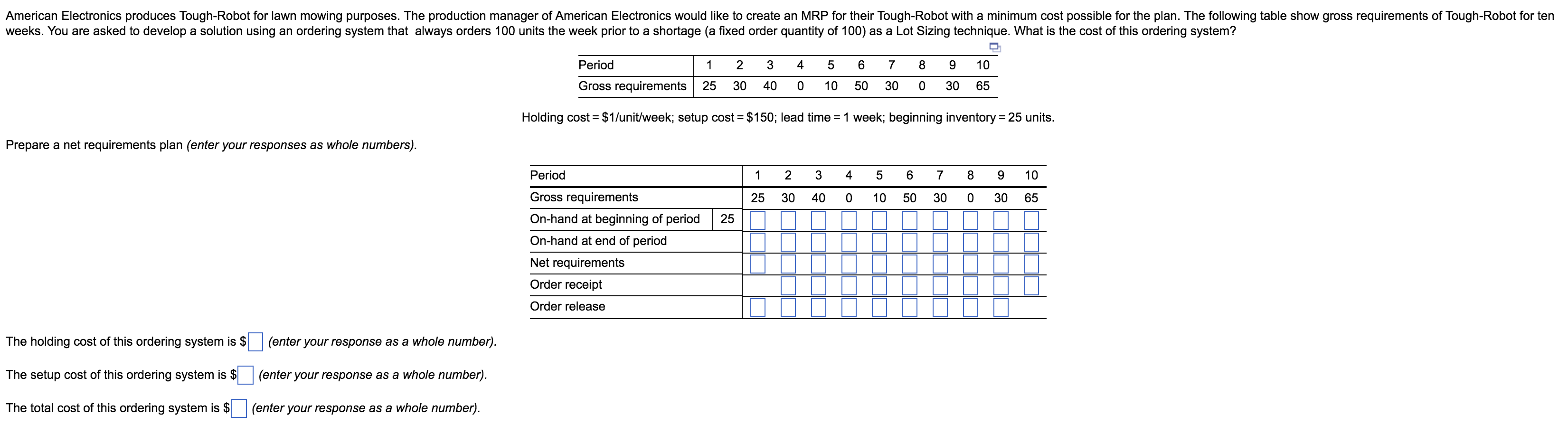 American Electronics produces Tough-Robot for