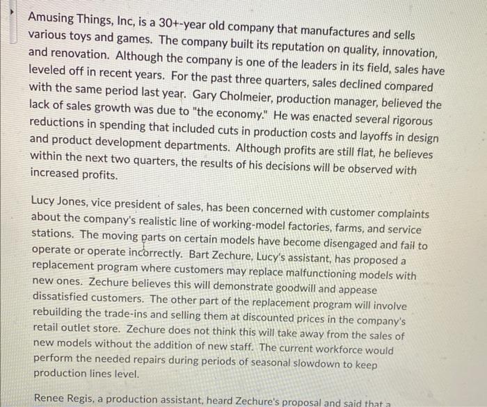 Amusing Things, Inc, is a 30+-year old company