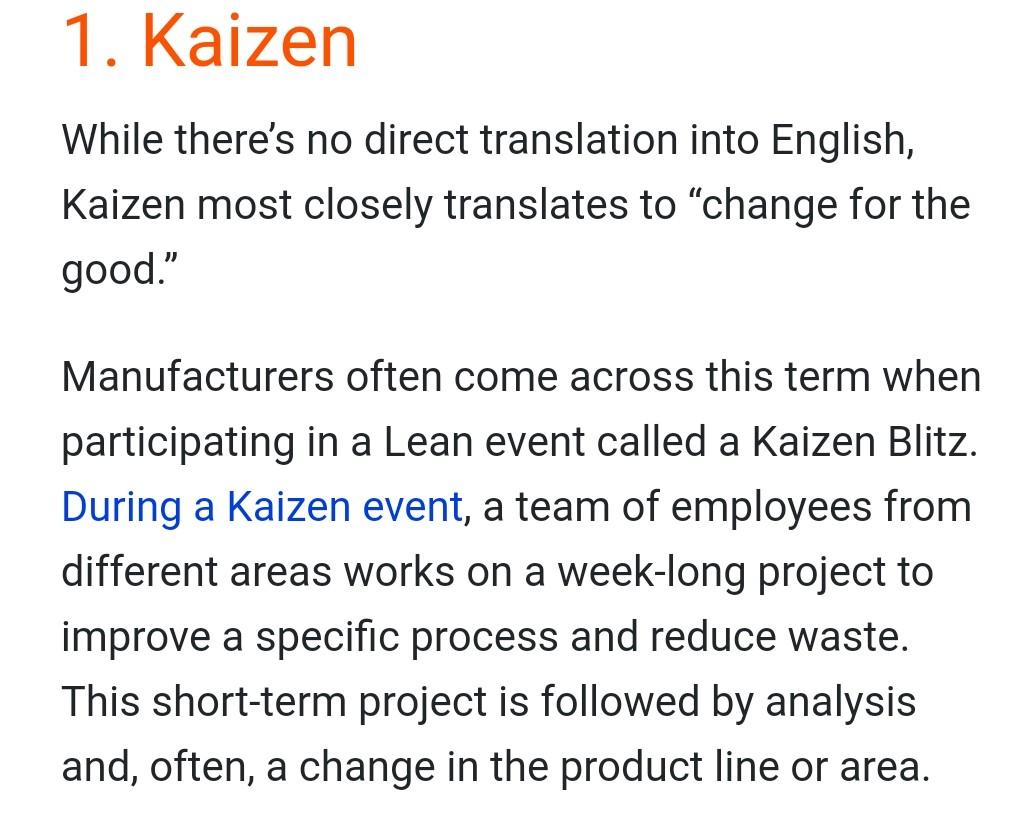 write a lean assingnment on any one of the