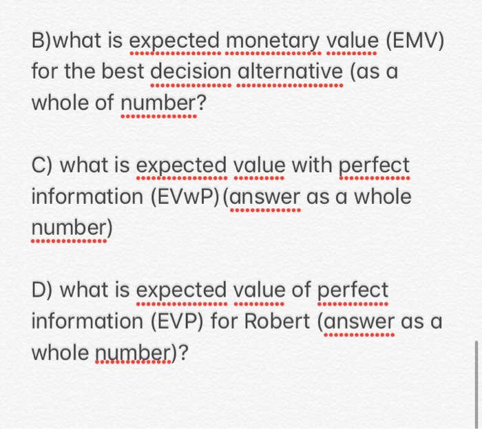 please help The following payoff table provides