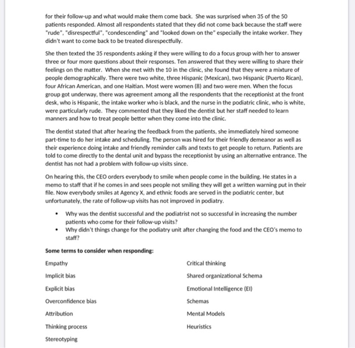 Case Study 3: Organizational Behavior and