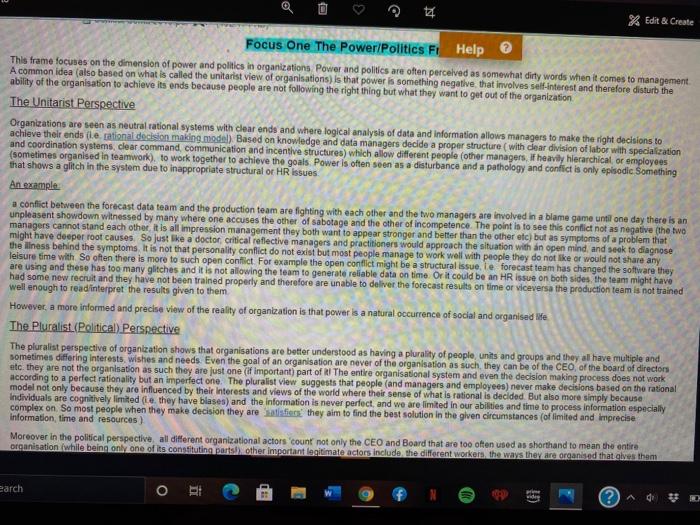 1-What have you learned this week? 2-How is this