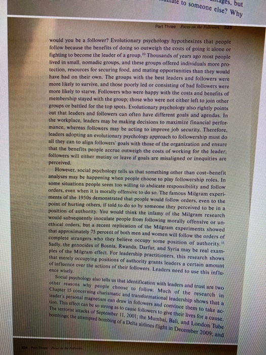 Focus on Followers Discussion Forum (Class