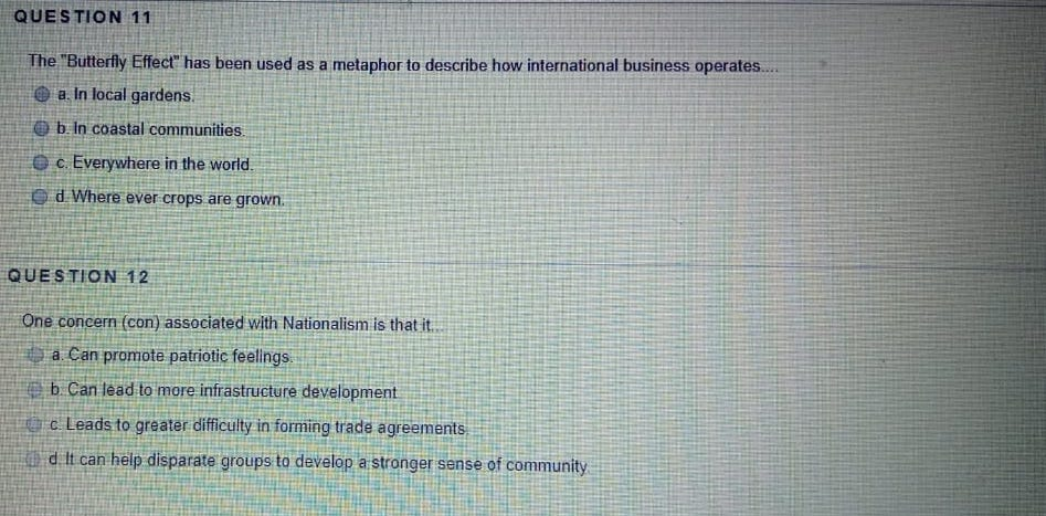 its managing global environment-class, please