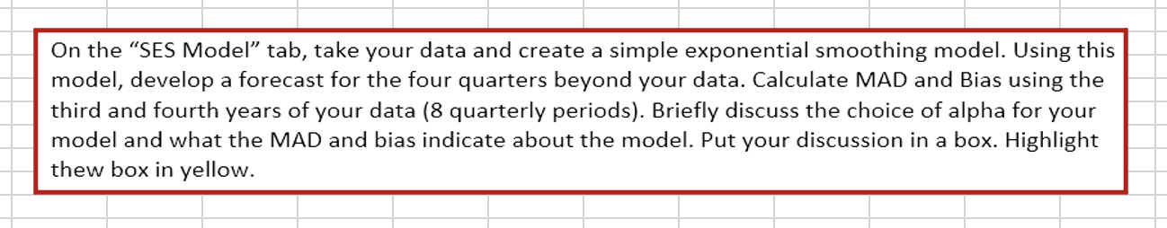 A B C D E F G H I L M Quarterly Revenue for