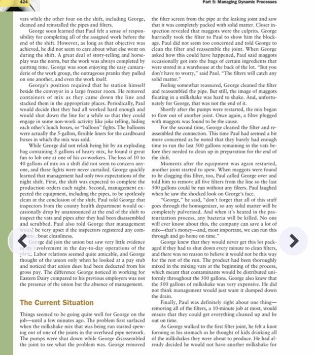 Short summary and personal conclusion please CASE