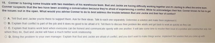 20. As a supervisor, why is it important for you