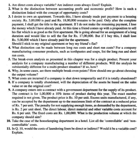 Ensure to answer all questions. Don't answer only