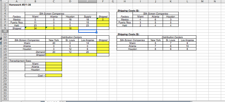NEED CLEAR HELP ON PUTTING THIS IN EXCEL.... WITH