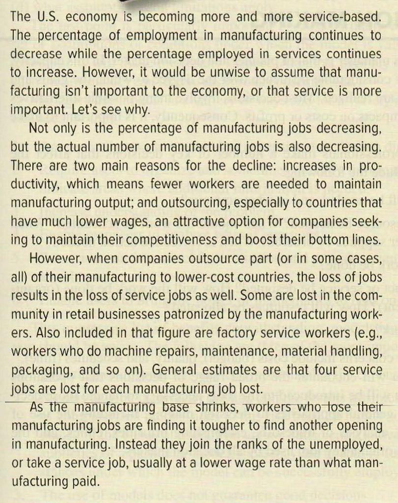 Question 3. Read the above article Why