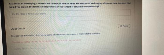 As a result of developing a co-creation concept