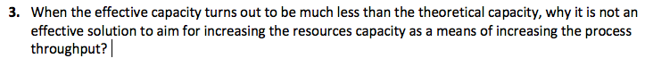 3. When the effective capacity turns out to be