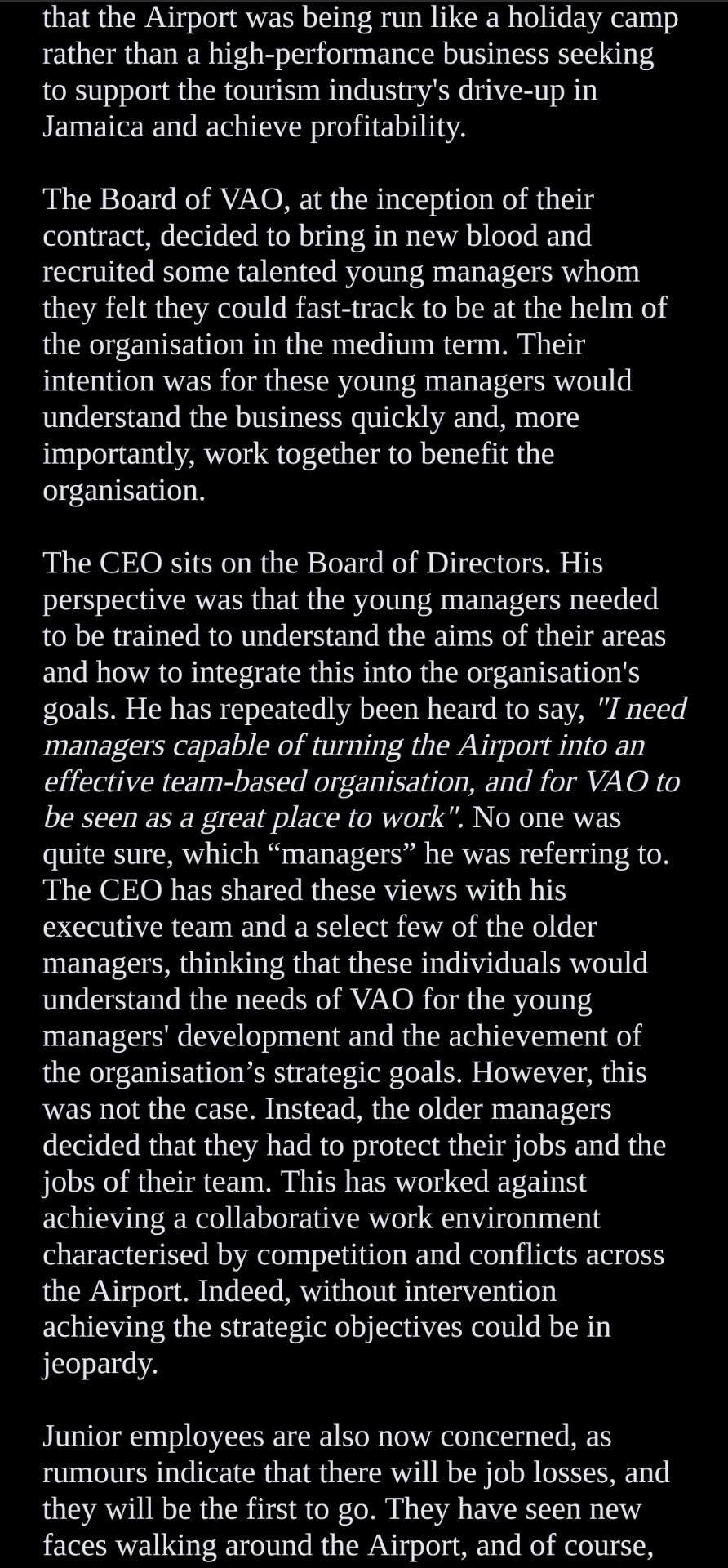 OD Final Assignment Versatility Airport