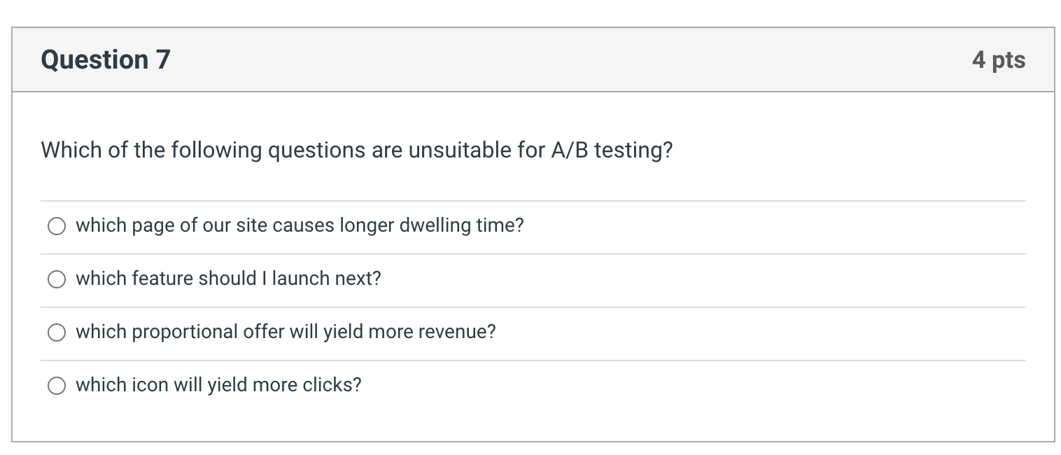 Which of the following questions are unsuitable