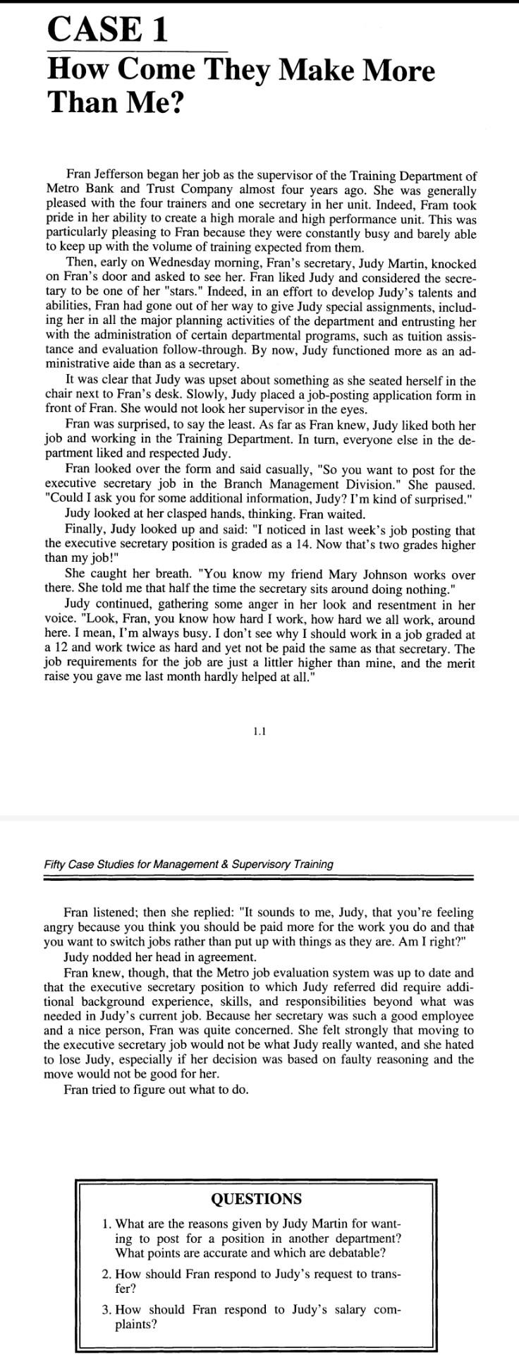 case study question I need a complete answer.