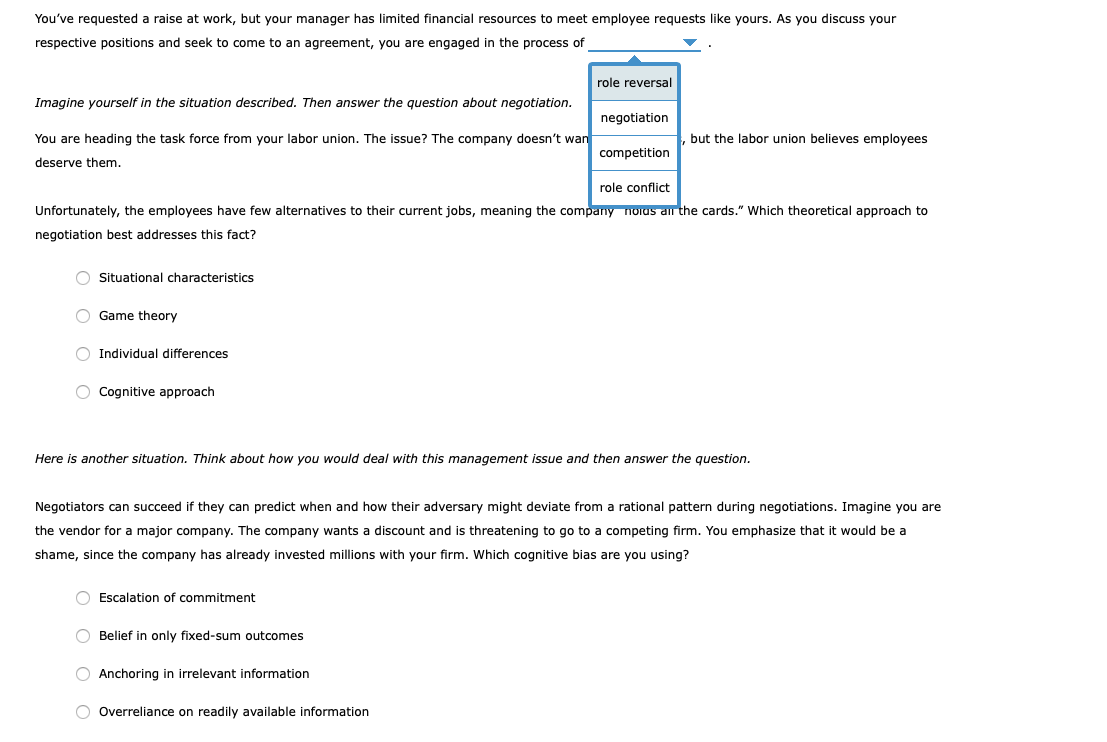 You've requested a raise at work, but your