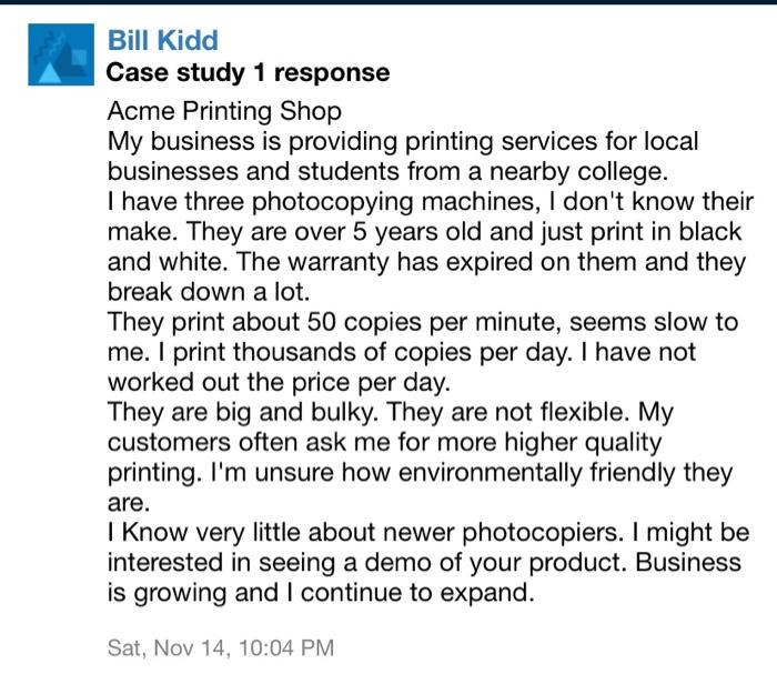 Case Study Part 2 - Business Opportunity