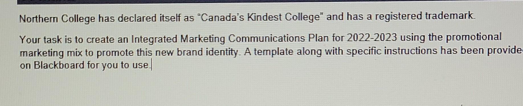 Tactics for this IMC plan and create a separate