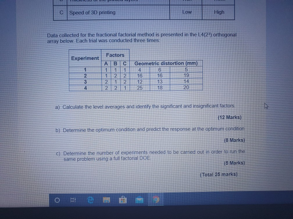 2. Fused deposition modelling (FDM) is a 3D