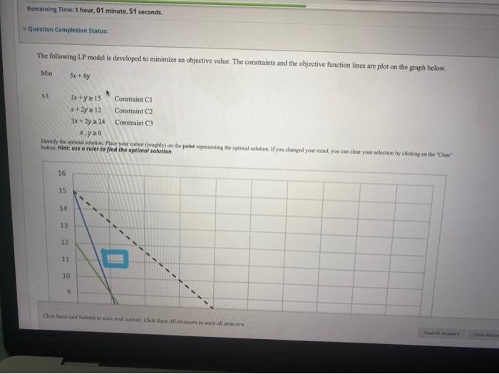 Remaining Time: 1 hour, 01 minute, 51 seconds.