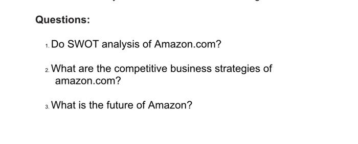 CASE STUDY - 2 Amazon.com made Internet history