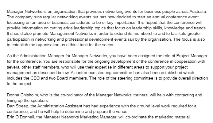 Read this case study and provide the following