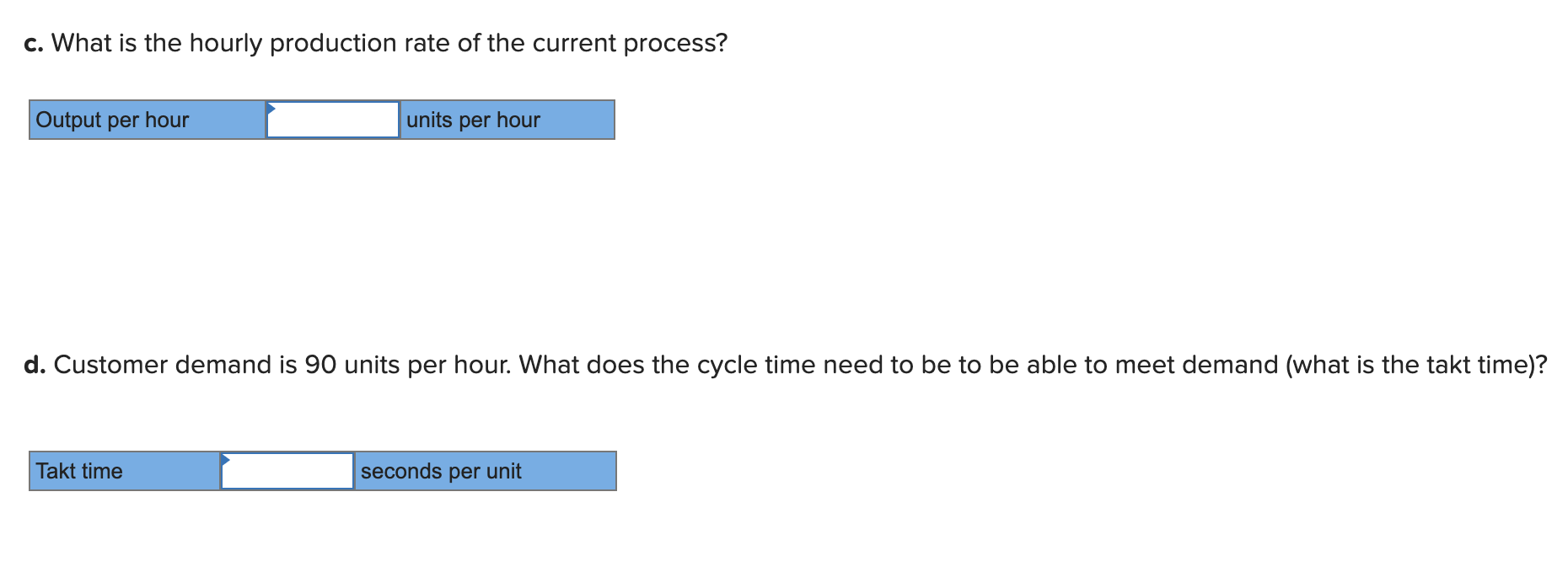 An assembly line currently has five workstations,