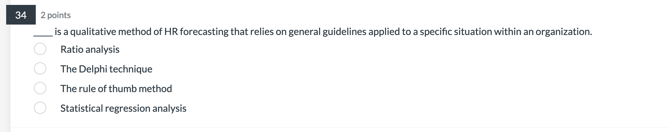 34 2 points is a qualitative method of HR